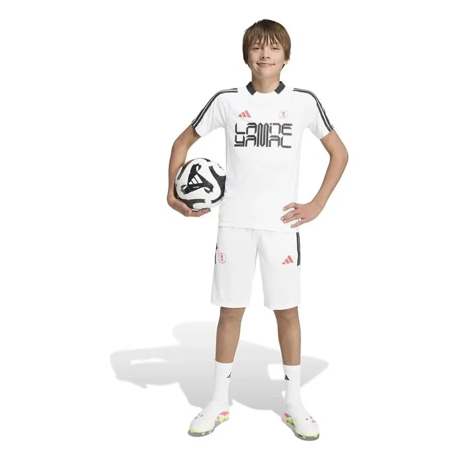 Детская футболка с длинным рукавом Ly Hot Tee adidas, Белый — фото 4