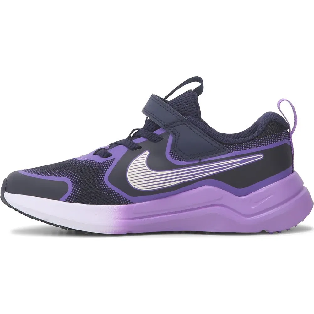 Детские кроссовки для бега Cosmic Runner Nike, Black/Purple — фото 3