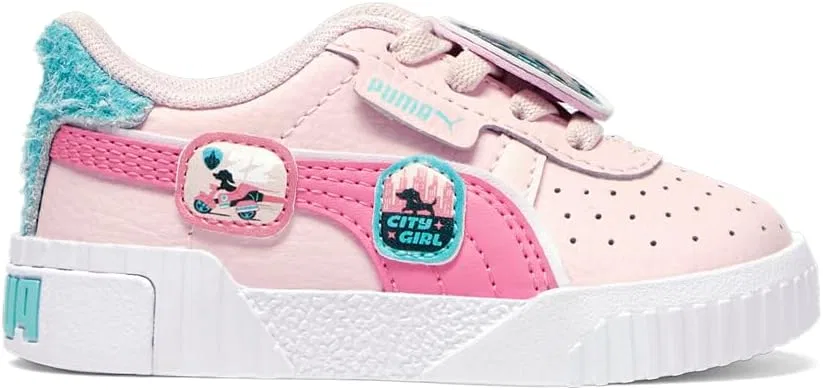 Детские кроссовки для девочек с принтом Cali Team PUMA, Pink