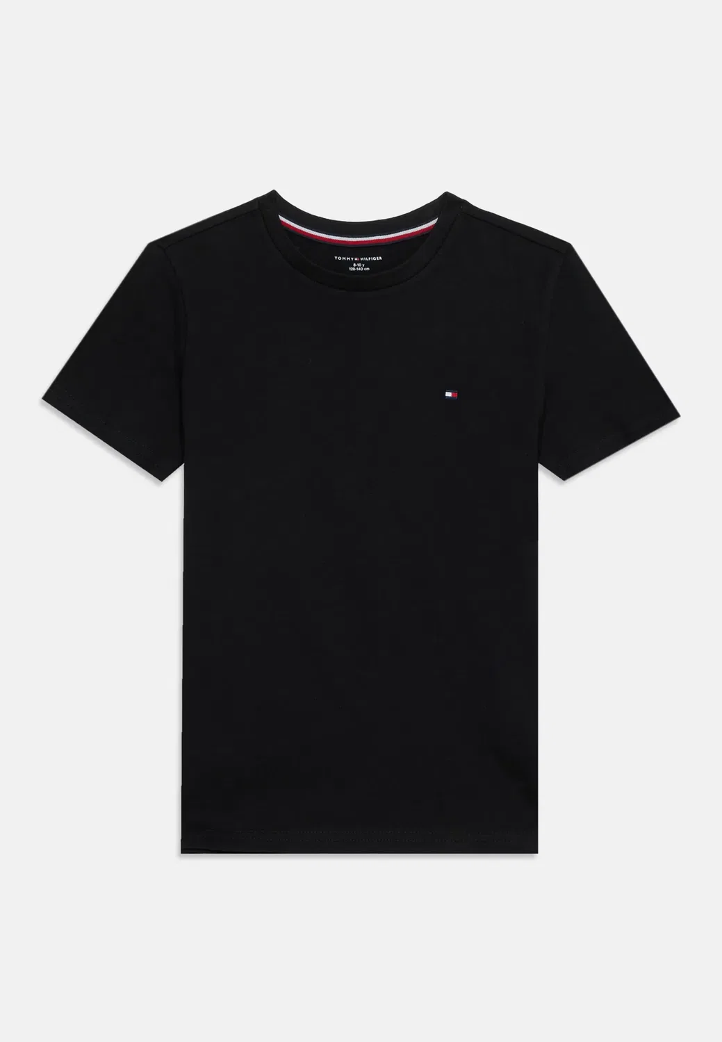 Комплект из двух футболок унисекс - базовая футболка Tommy Hilfiger, Black/Grey Heather — фото 3