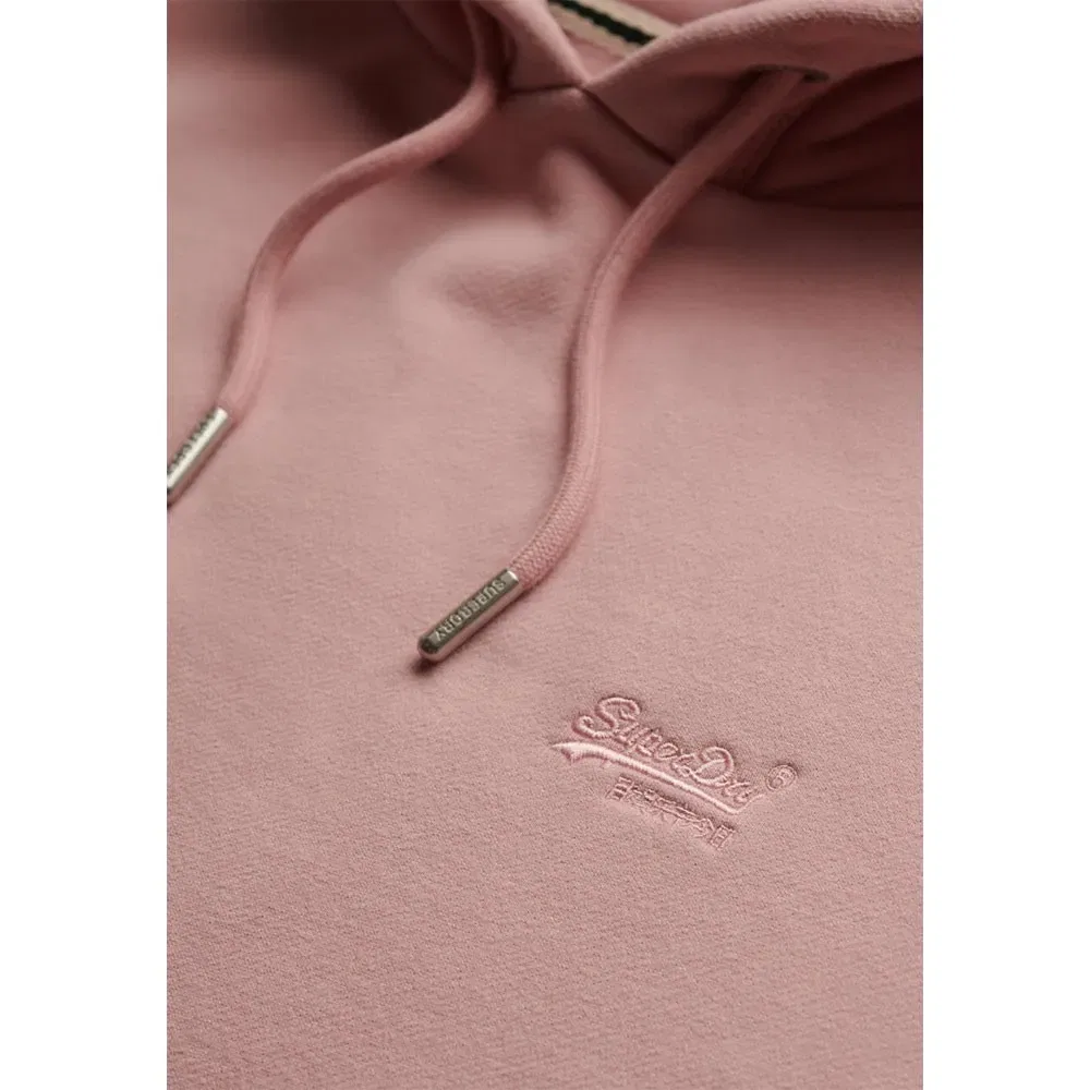 Худи Essential Logo Superdry, розовый — фото 4