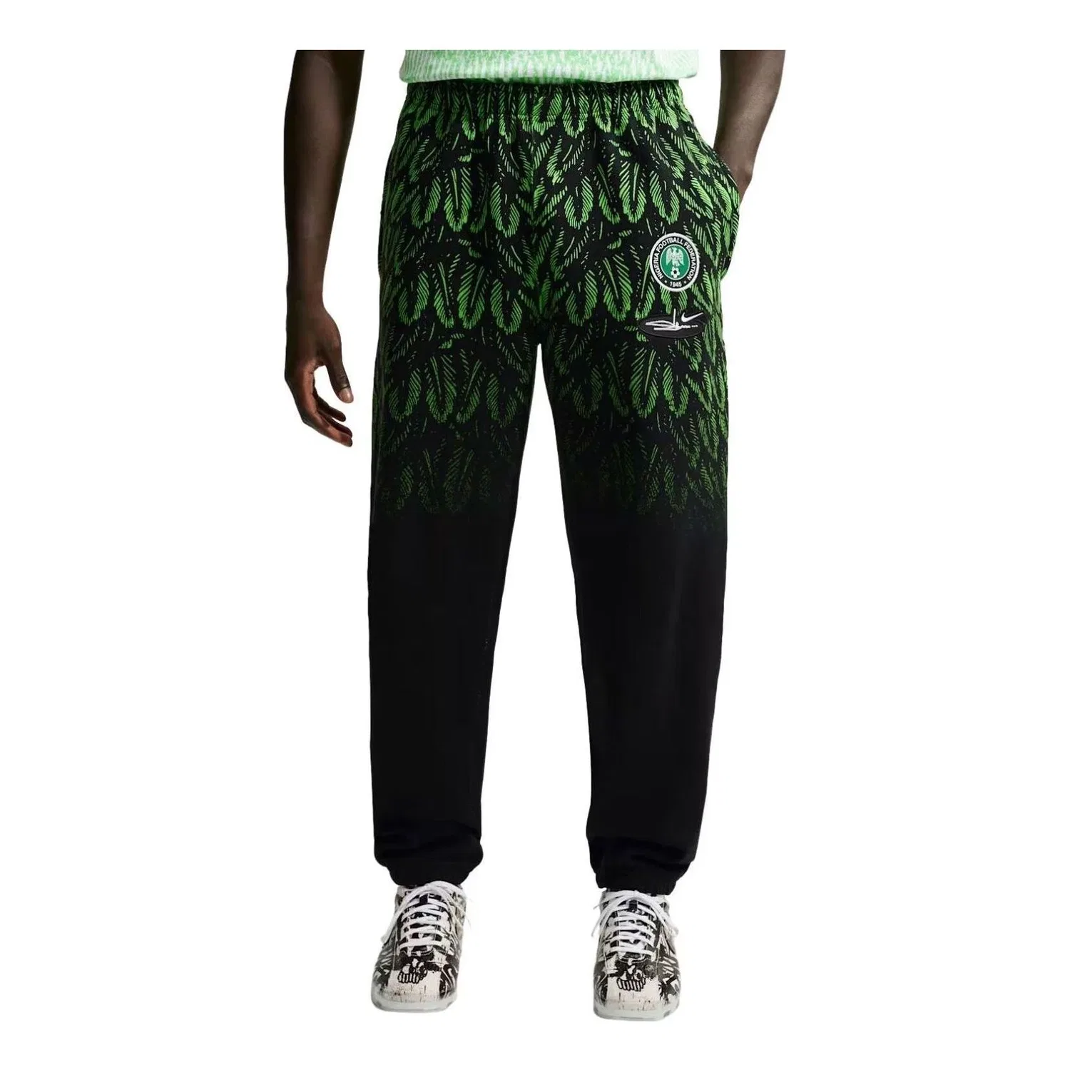 Мужские спортивные штаны из флиса Nike x Slawn Cryoshot, черный