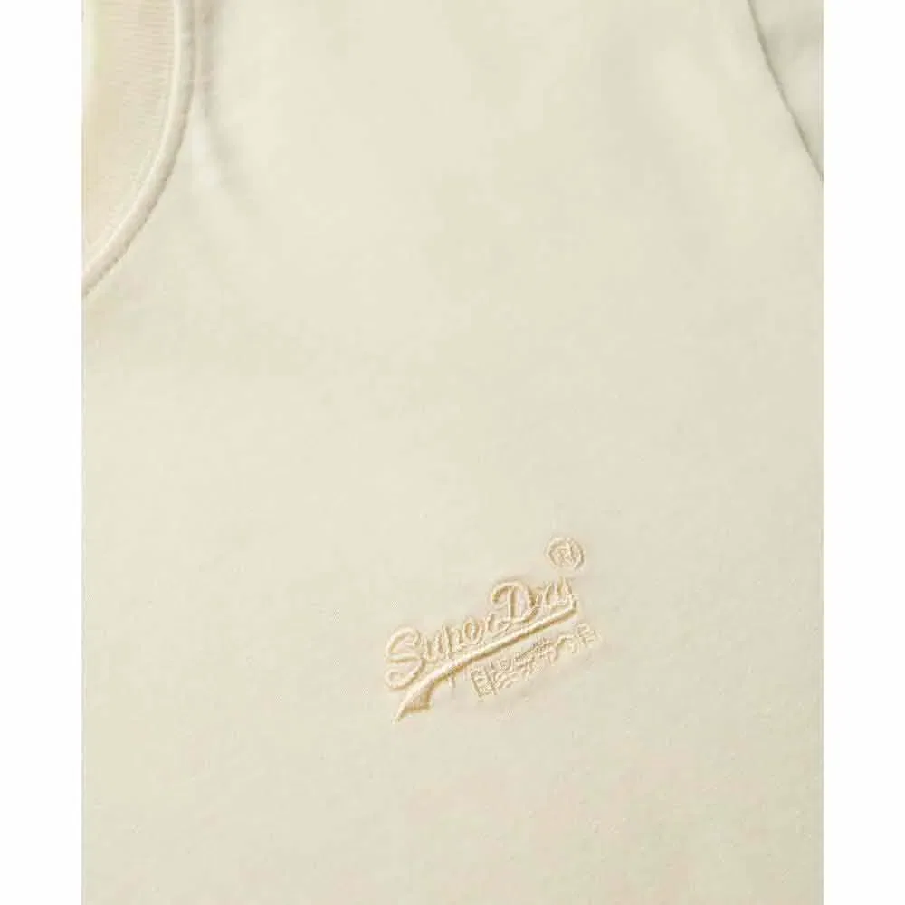 Футболка с коротким рукавом с вышивкой Vintage Logo Superdry, бежевый — фото 2