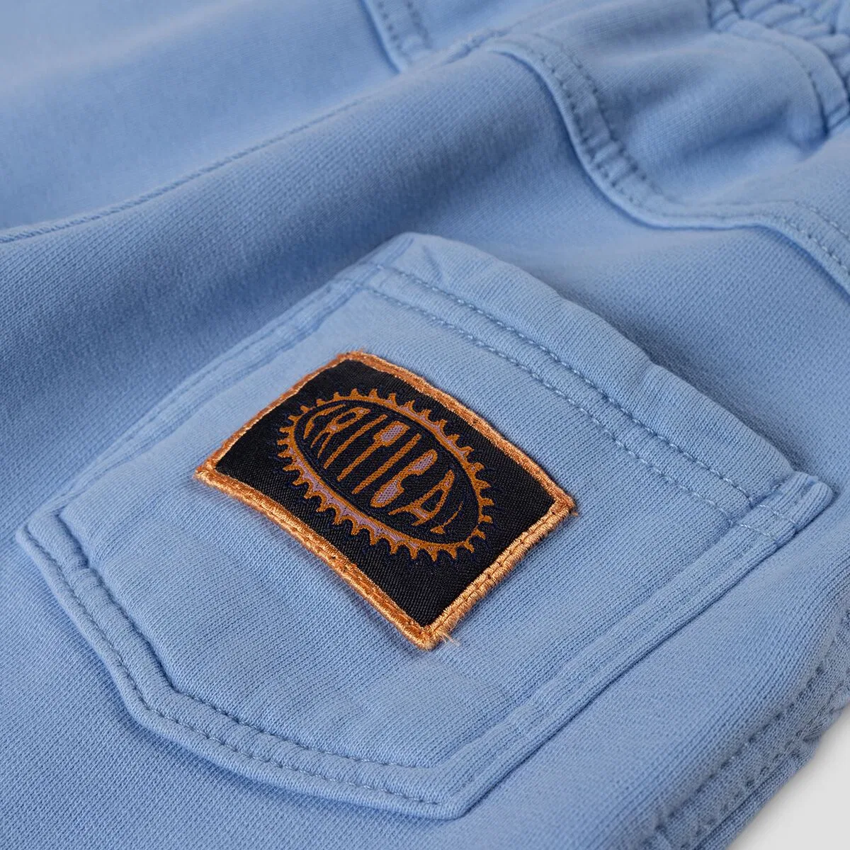 Детские шорты из флиса с принтом Buzzed Fleece Short The Critical Slide Society, Powder Blue — фото 2