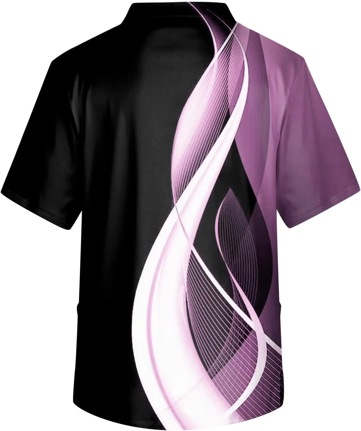 Мужская футболка с V-образным вырезом, Short Sleeve, Purple — фото 2