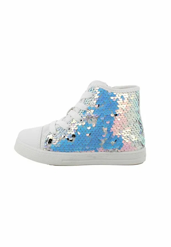 Кроссовки с пайетками skate shoes Primigi, Iridescent
