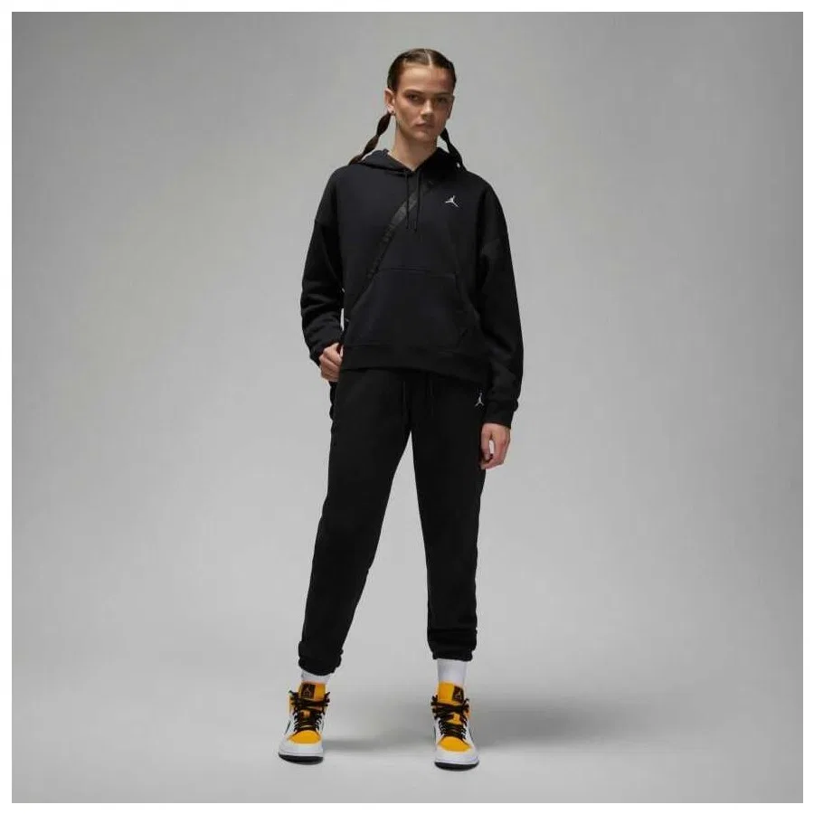 Женский свитшот с капюшоном Brooklyn Fleece Pullover Nike, Черный — фото 3