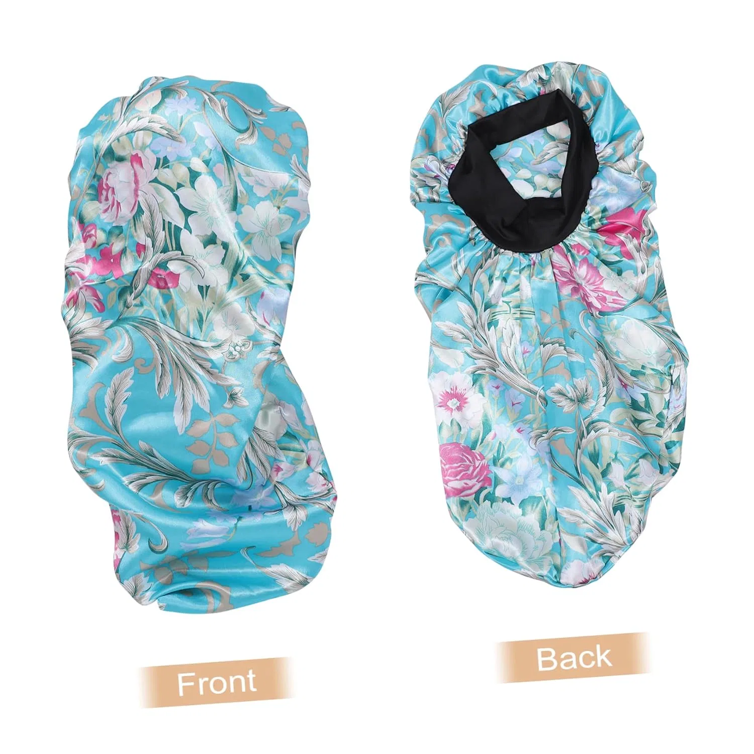 Шапочка для душа Satin Sleep Cap, VINTORKY, синяя — фото 4