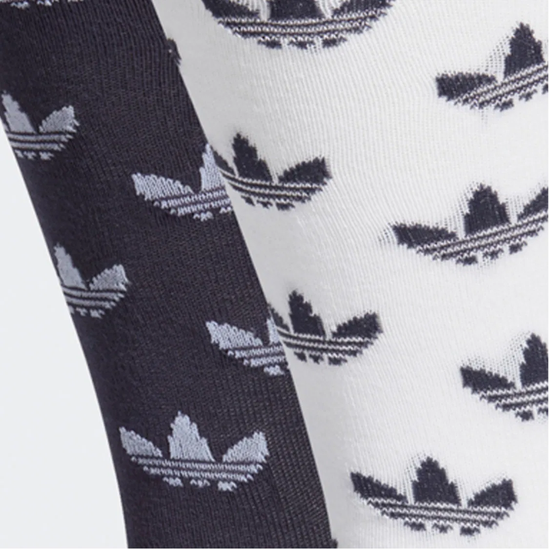 Детские носки с логотипом Adidas, комплект из 2 пар, Black — фото 3