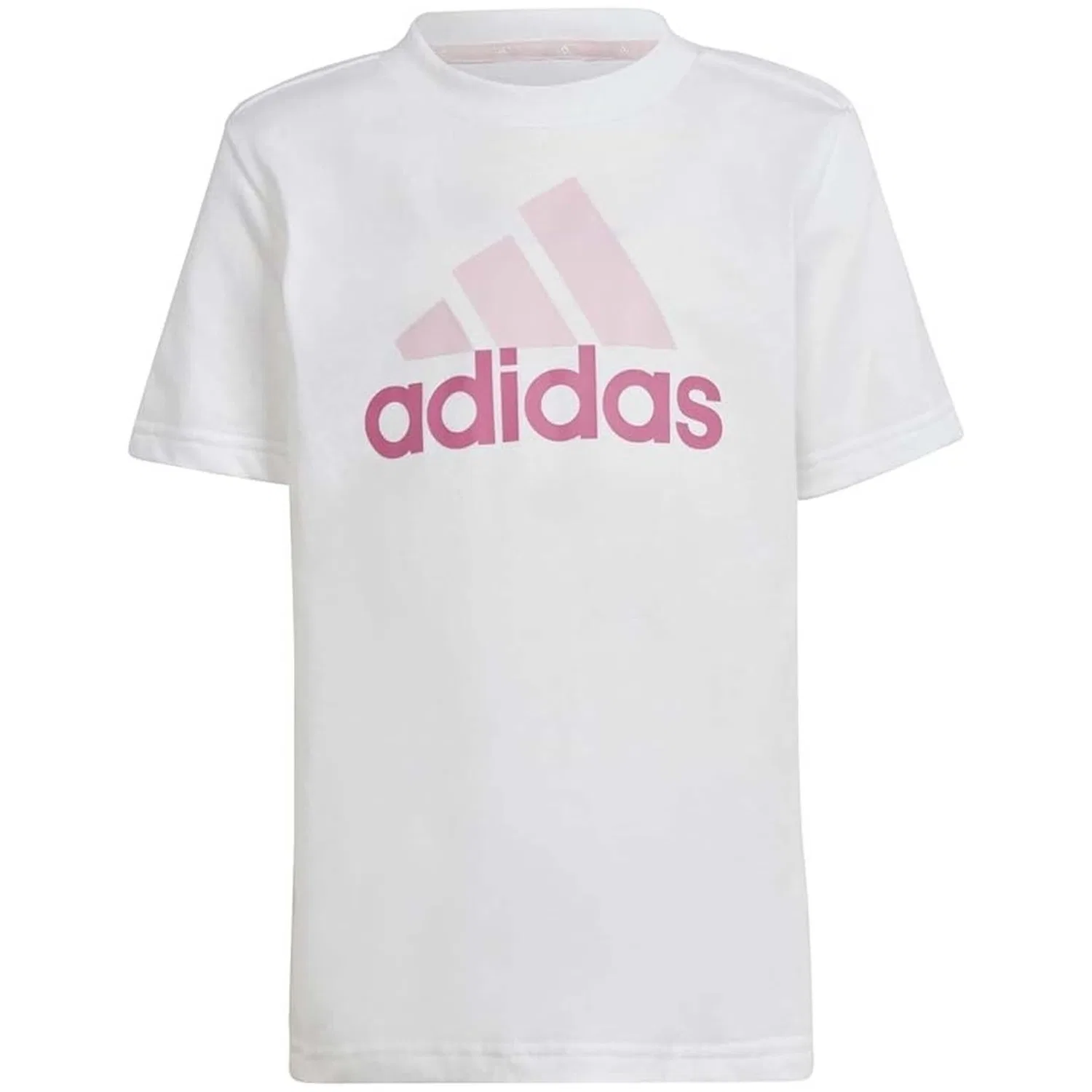 Детский спортивный комплект из футболки и шорт с принтом LK BL CO T SET, Adidas, Weiss Rosa — фото 3