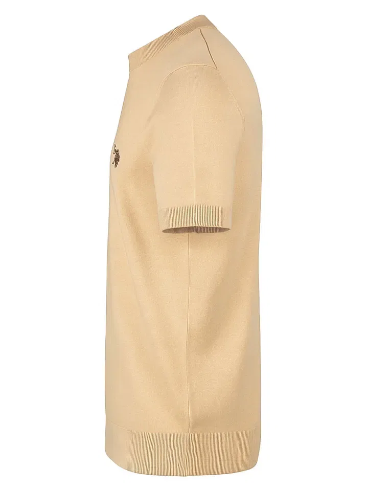 Мужская рубашка прямого кроя U.S. Polo Assn., Beige — фото 3