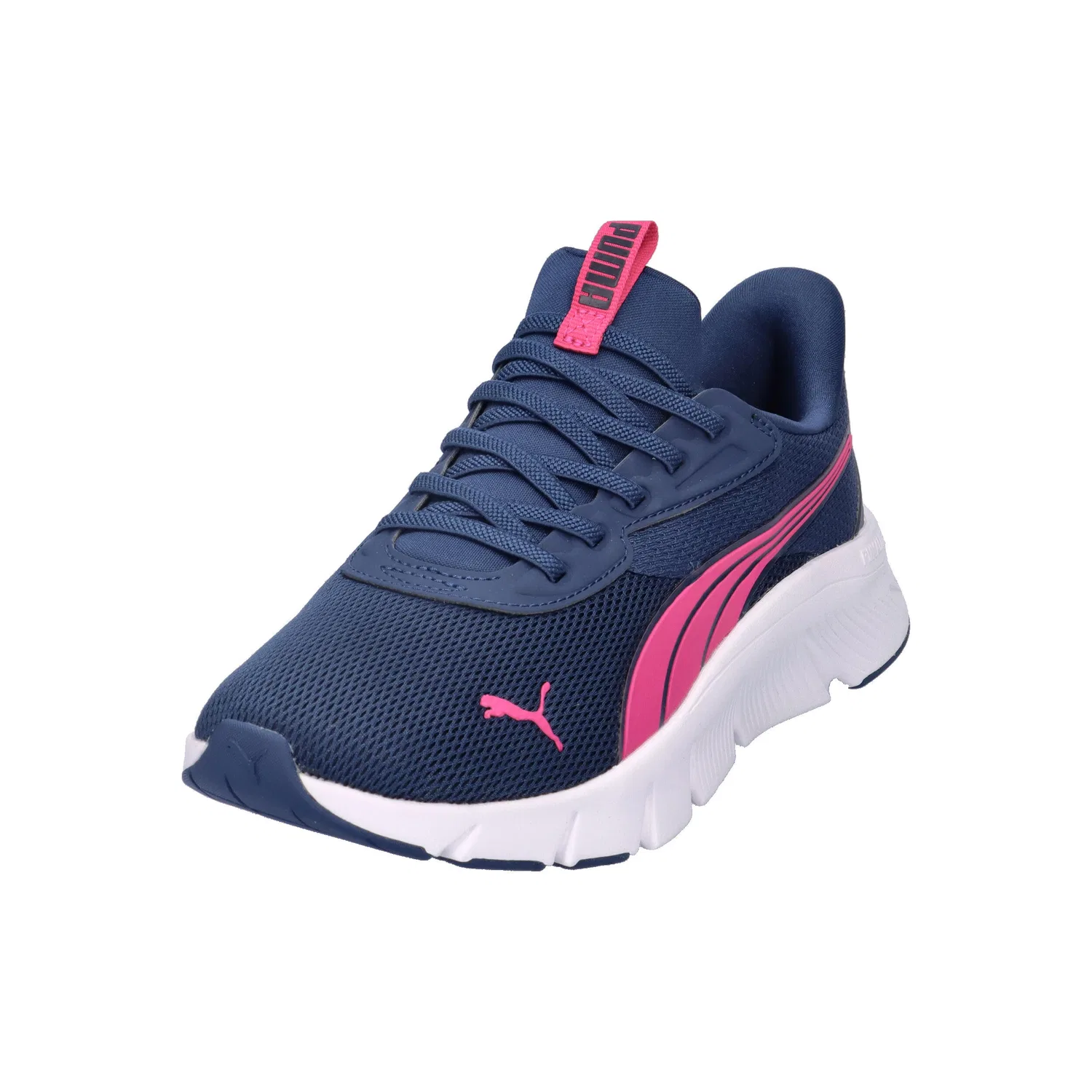 Детские кроссовки с технологией SLIPTECH Puma Flexfocus Lite SLIPTECH Jr, Konigsblau Rosa Mediterranes Blau — фото 4