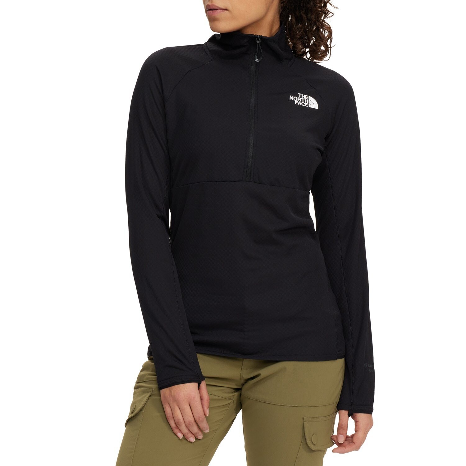 

Свитер The North Face Summit FUTUREFLEECE LT с молнией ½, черный