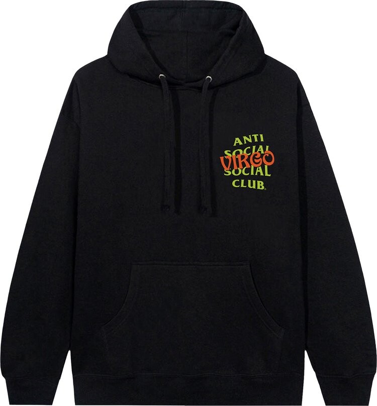 

Худи Anti Social Social Club Virgo Hoodie Black, черный