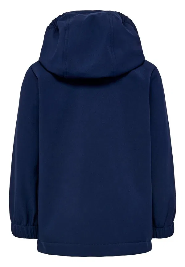 Куртка hmlmars tex mini soft shell Hummel, Black Iris — фото 3