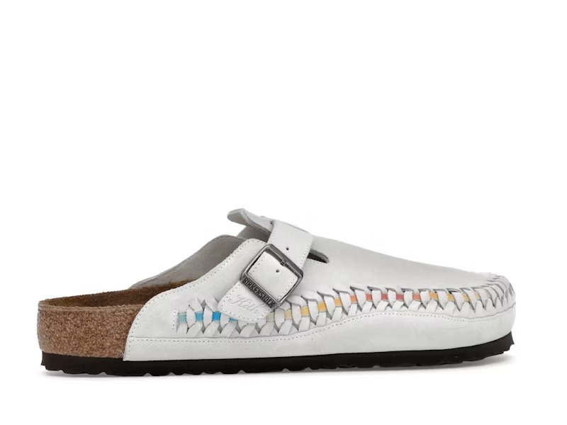 Мюли Birkenstock x Kith Boston Braided, белый