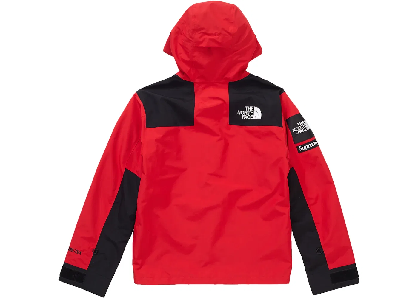 Мужская куртка The North Face Arc Logo Mountain Parka Supreme, Red — фото 3