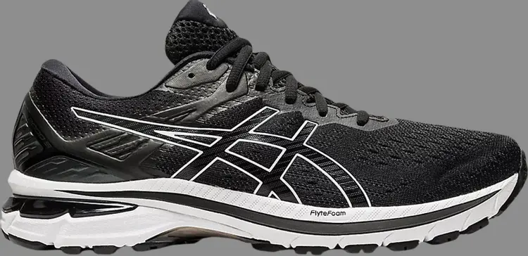 

Кроссовки gt 2000 8 'black white' Asics, черный