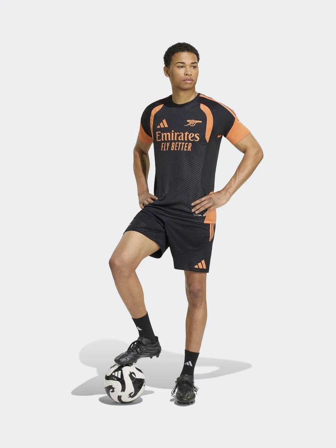 Черная тренировочная майка adidas Arsenal FC 26/27 Tiro — фото 3