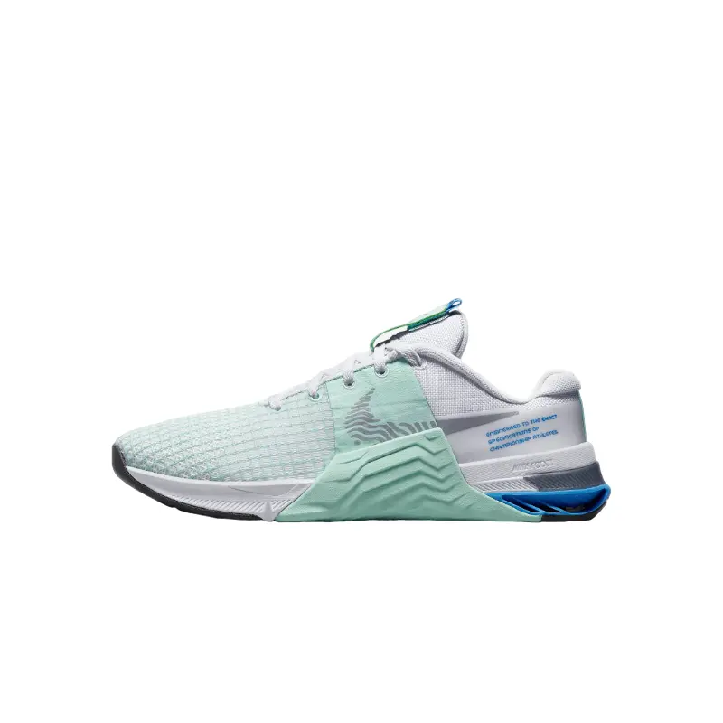 Кроссовки Nike Metcon 8, белый/светло-зеленый/черный