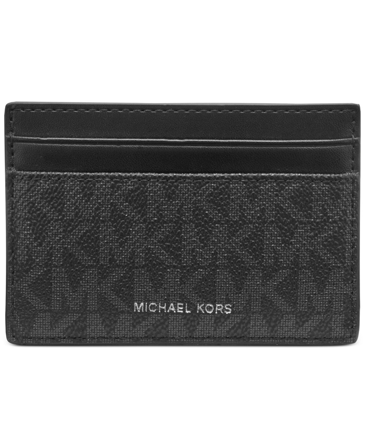 

Мужской футляр для карт mason signature Michael Kors, черный