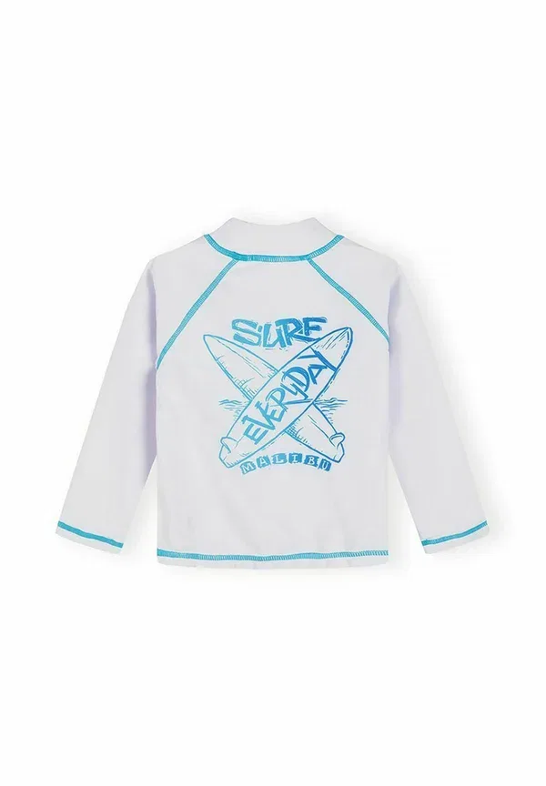 Комплект из 2 футболок с длинным рукавом Rash Vest Minoti, белый/синий — фото 3