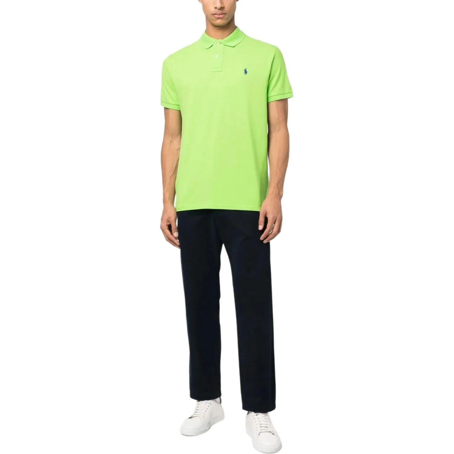 Поло slim fit custom, Polo Ralph Lauren, Green — фото 3