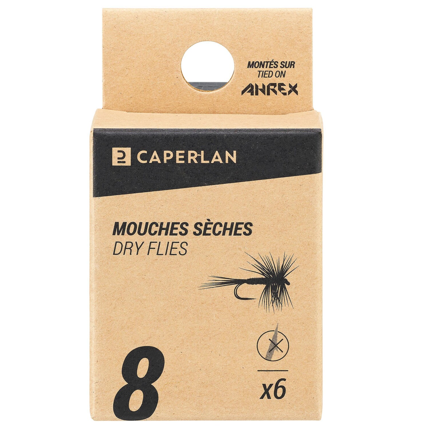 

Сухие мушки HRK8 6 шт. CAPERLAN