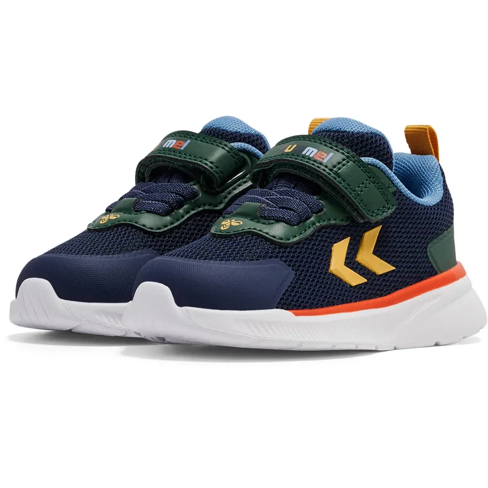 Детские кроссовки для девочек с дышащим верхом Actus TR Breather Hummel, Blue — фото 2
