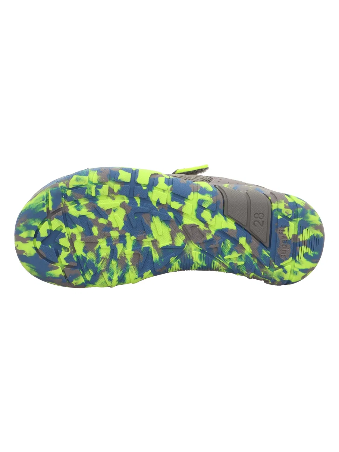 Детские кроссовки для девочек Trace Superfit, Light Grey Yellow — фото 4