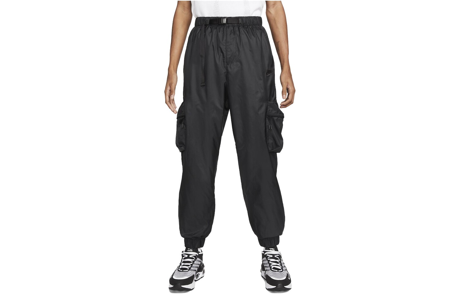 

Повседневные брюки мужские черные Nike, черный