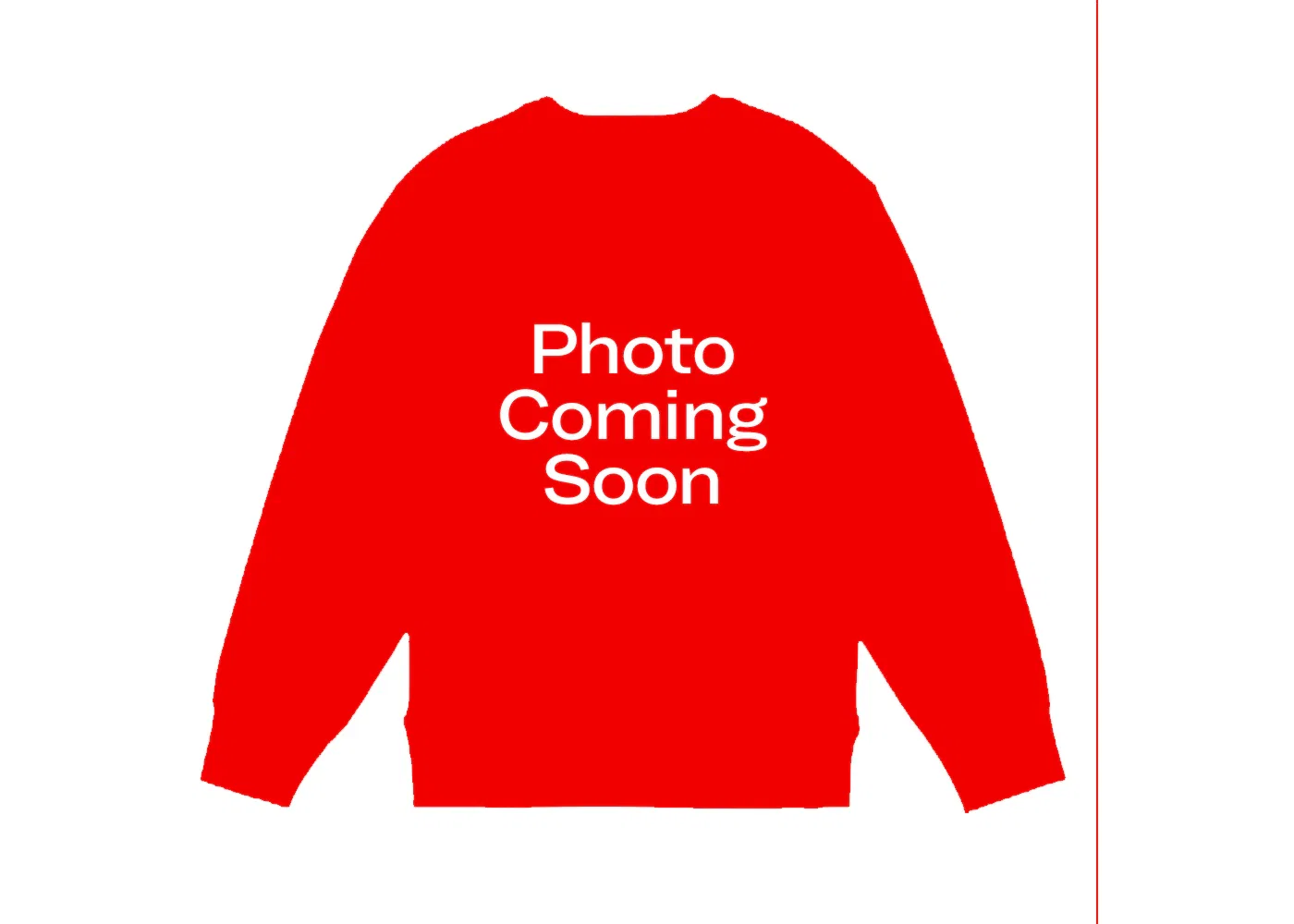 Мужская футболка с длинным рукавом с принтом Supreme Studded L/S Top Supreme, Red