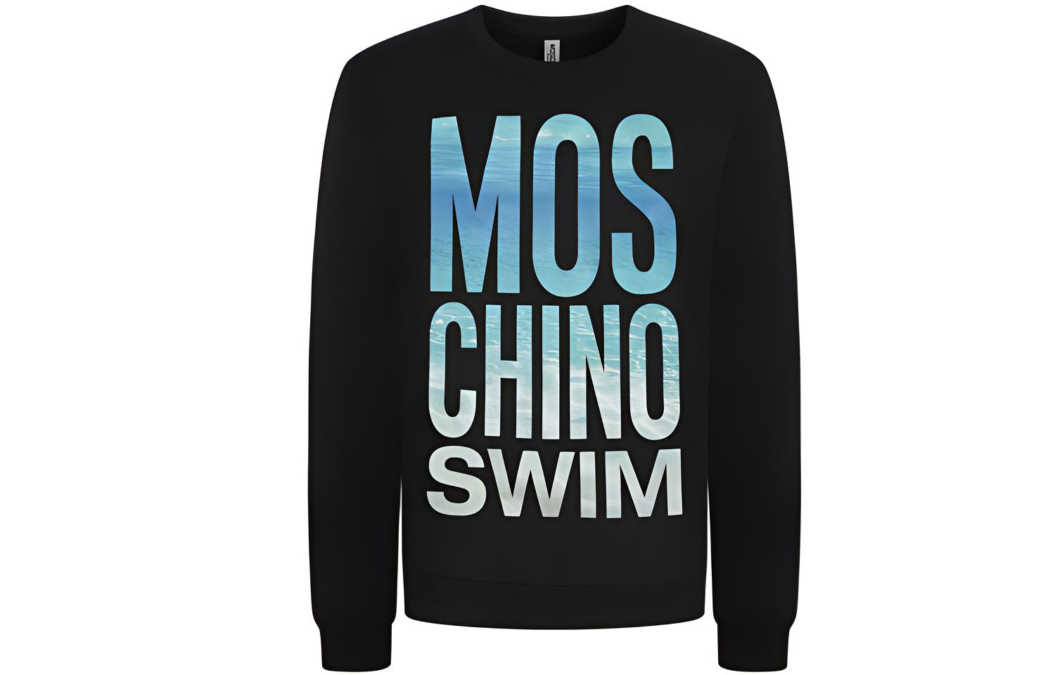 

MOSCHINO Толстовка мужская черная