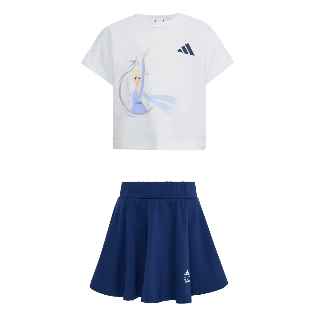Детский спортивный костюм Disney 2 шт, Adidas, White/Dark Blue — фото 3