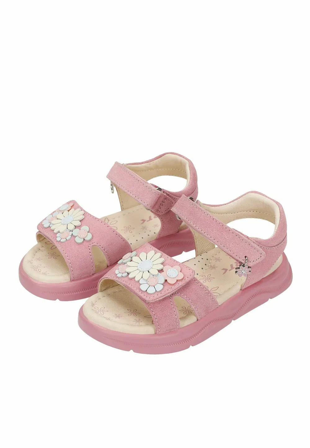 Sandały dziecięce - sandals Bartek, Pink 84416-65 — фото 4