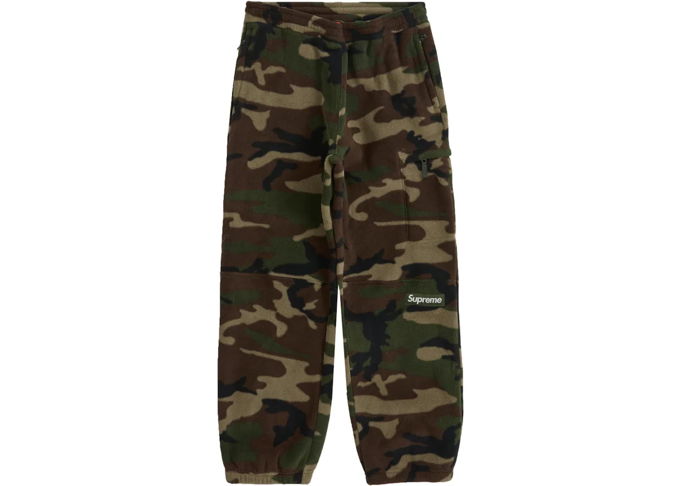 Мужские штаны с камуфляжным принтом Pant (FW22) Supreme, Woodland Camo