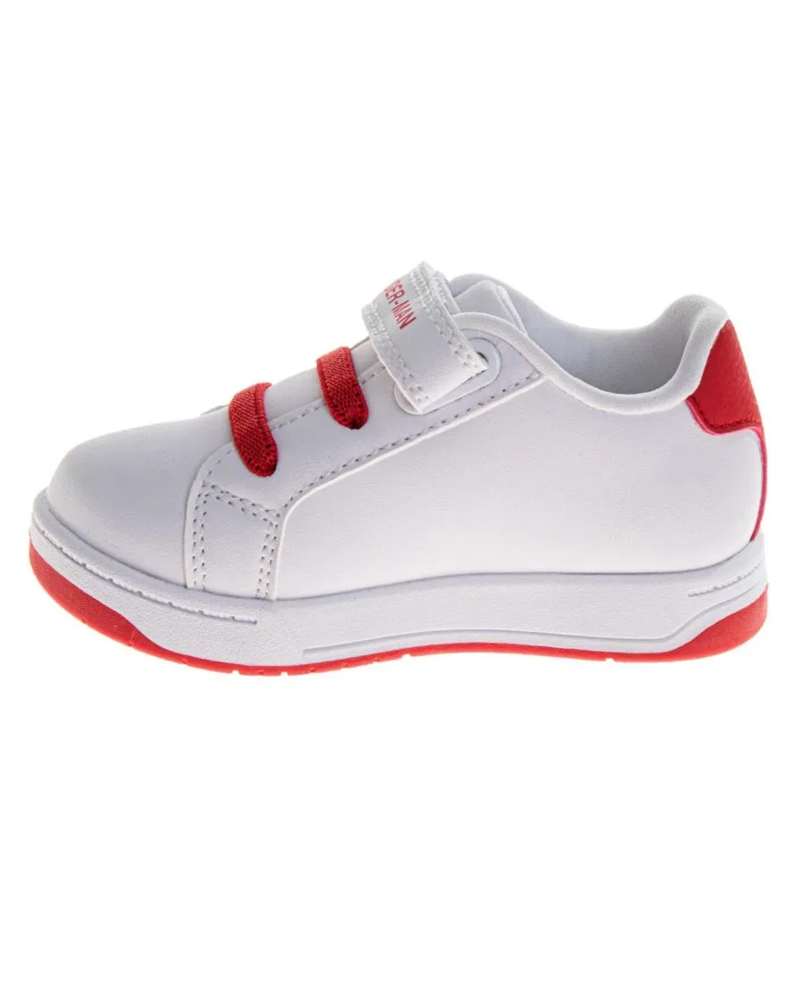 Кроссовки с принтом Spider-Man, модель Web-Slinger Sneakers Spider-Man, White Red — фото 4
