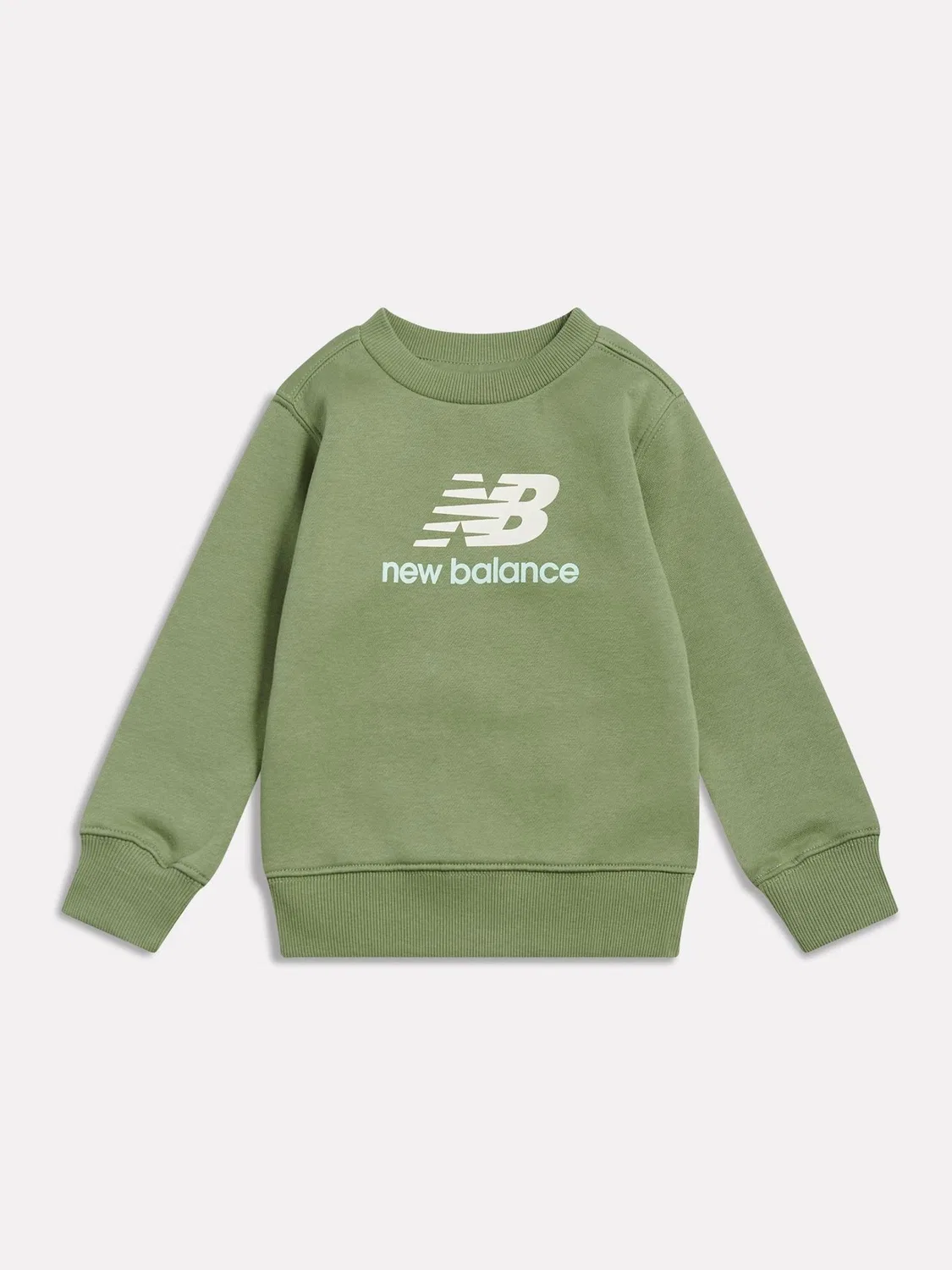 Свитшот New Balance с логотипом, зеленый