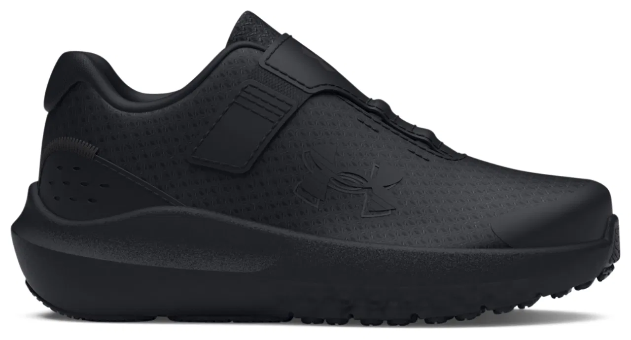 Кроссовки для мальчиков Surge 4 Under Armour, черный