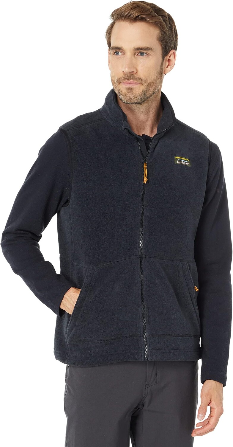 

Классический флисовый жилет Mountain L.L.Bean, черный
