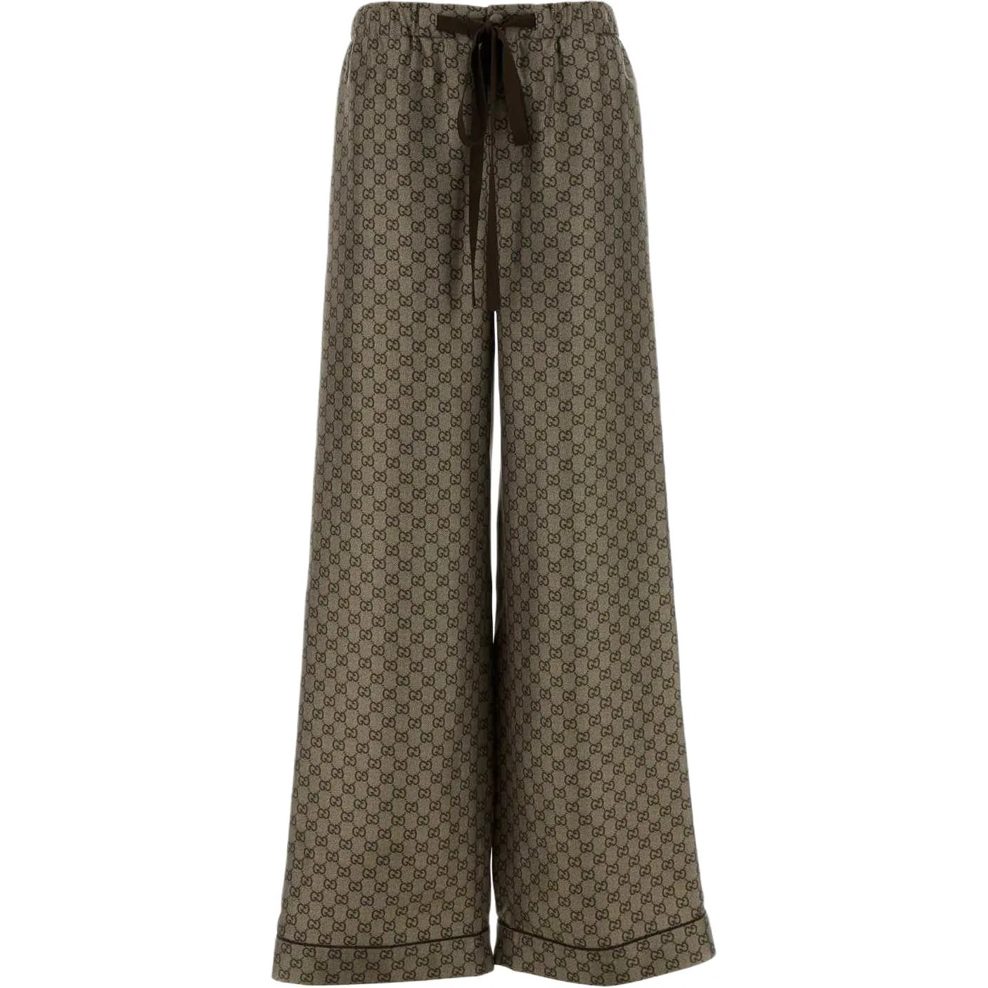 Брюки GUCCI Casual Pants, Коллекция SS26, Бежевый