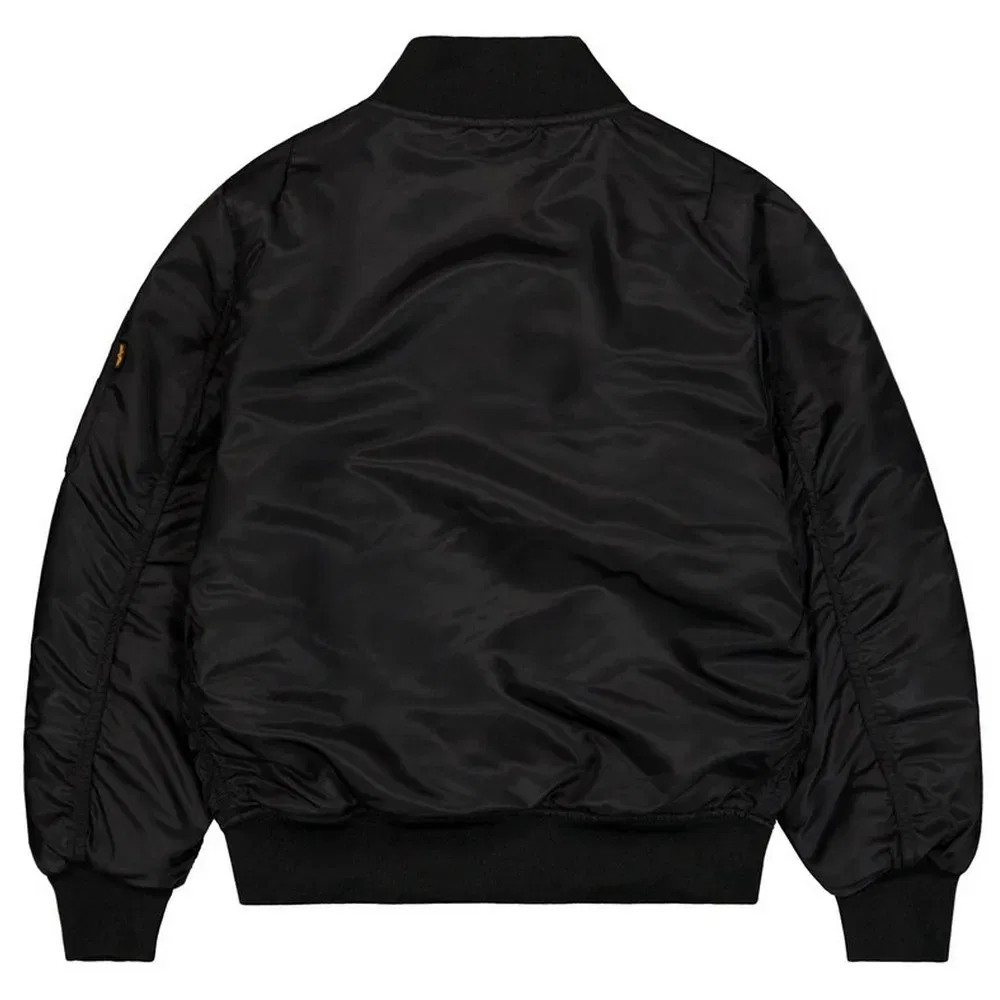 Детская куртка-бомбер Alpha industries MA-1 K, Black — фото 2