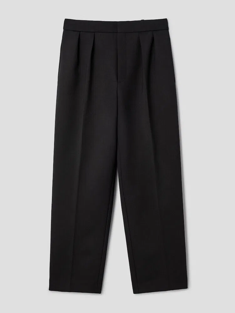 Чиносы с высокой посадкой, Citta JACQUEMUS, Black