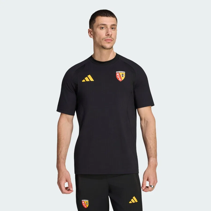 Спортивная футболка ADIDAS PERFORMANCE Performance Shirt 'RC Lens Tiro' черного цвета — фото 2