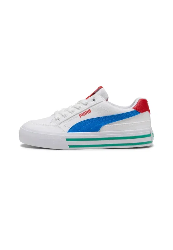 Кроссовки с текстильным верхом Court Classic Vulc FS JR Puma, White Dim, белый