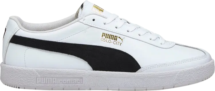 

Кроссовки Puma Oslo-City White Black, белый, Белый;серый, Кроссовки Puma Oslo-City White Black, белый