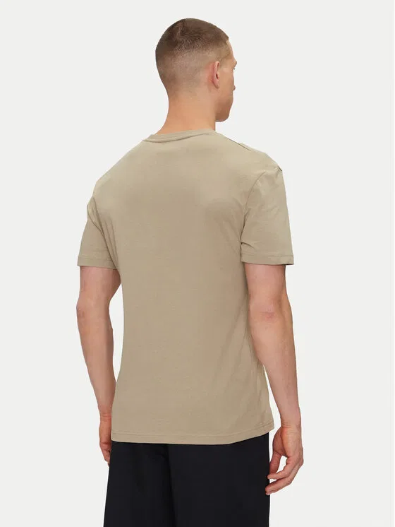 Футболка regular fit Hero Calvin Klein, бежевый — фото 3