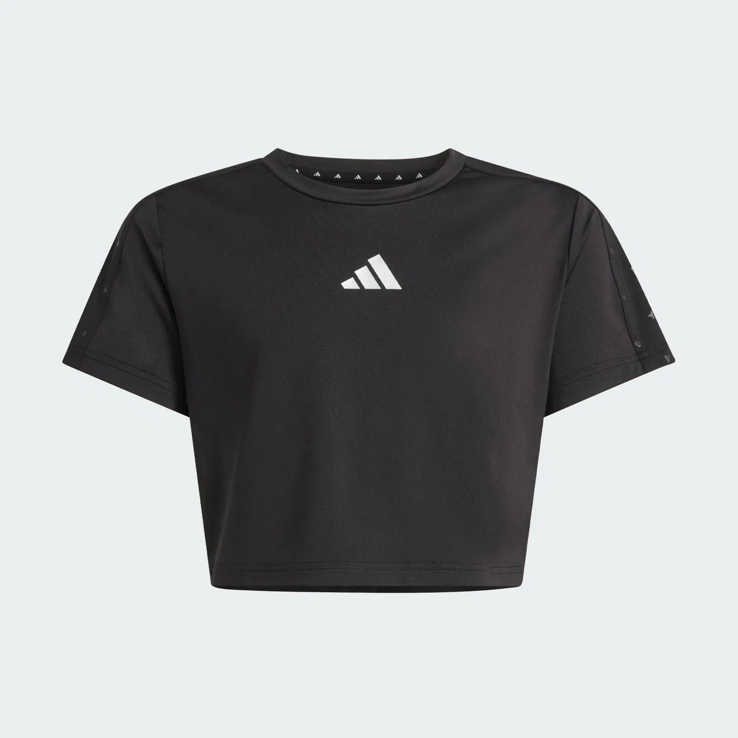 Детская футболка с принтом Train Essentials Seasonal Print Adidas, Schwarz Silber