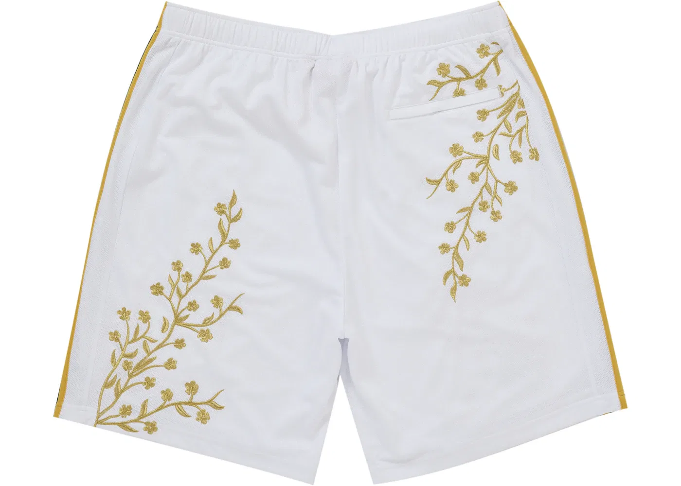 Мужские шорты с принтом Supreme Floral Soccer Short Supreme, White — фото 2