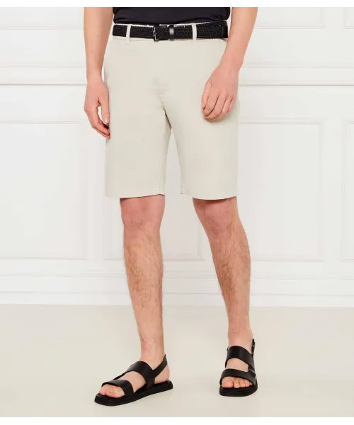 

Шорты чинос Tapered fit Boss Orange, бежевый